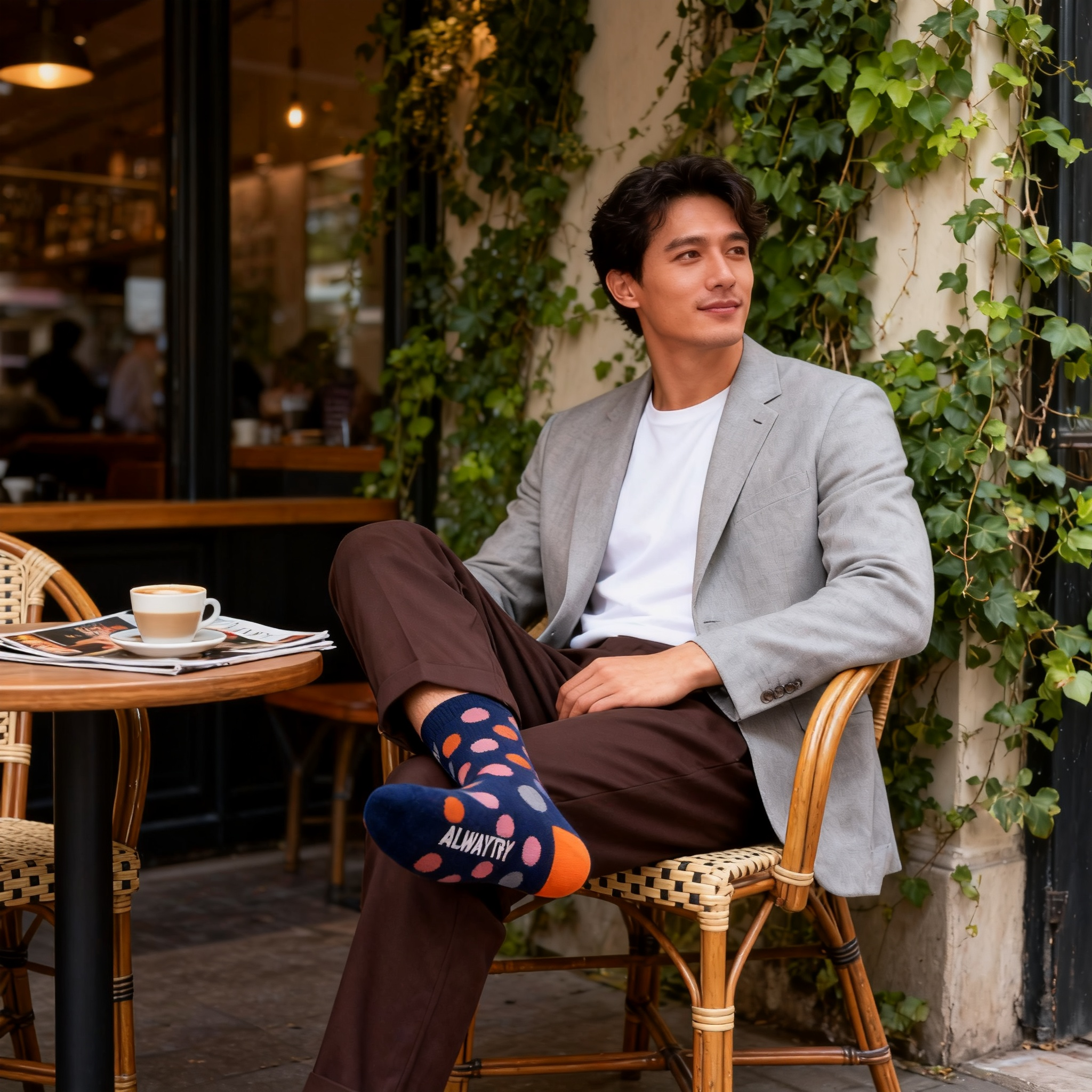 4-Pack Big Dot Socks