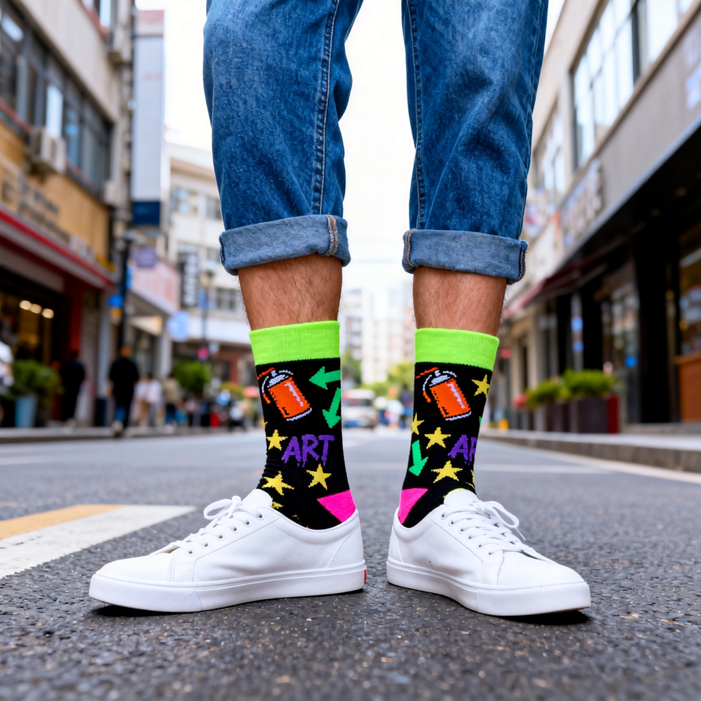 Graffiti Sock