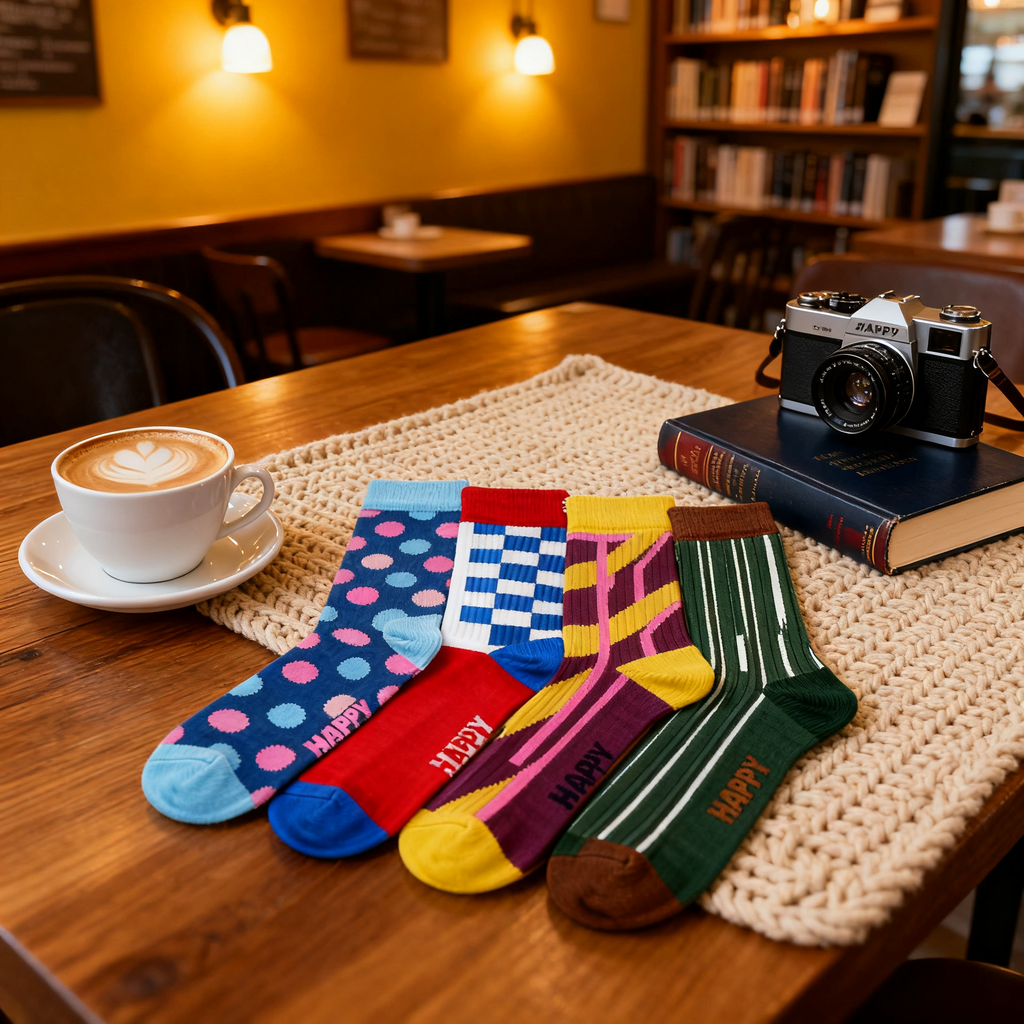 4-Pack Big Dot Socks