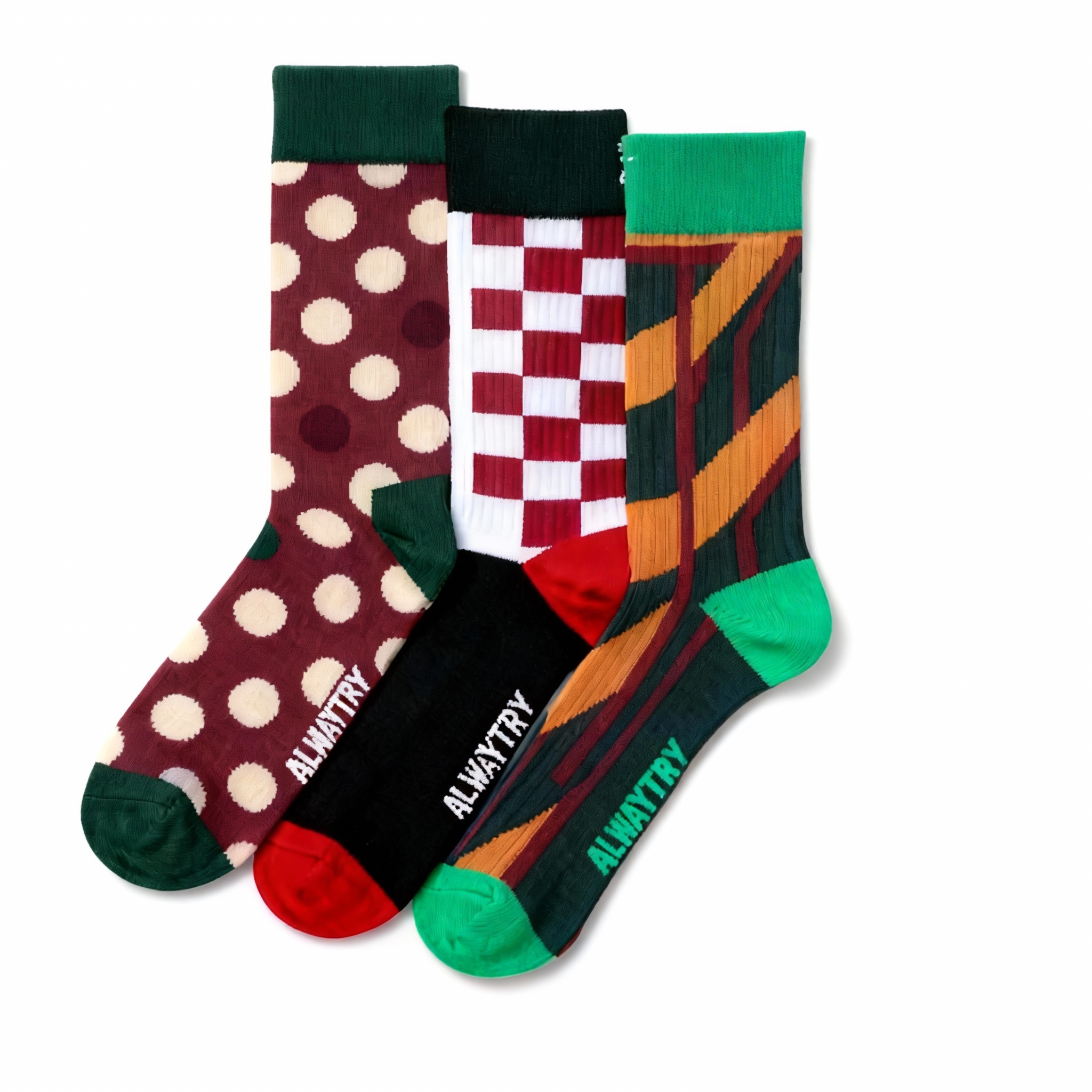 3-Pack Big Dot Socks
