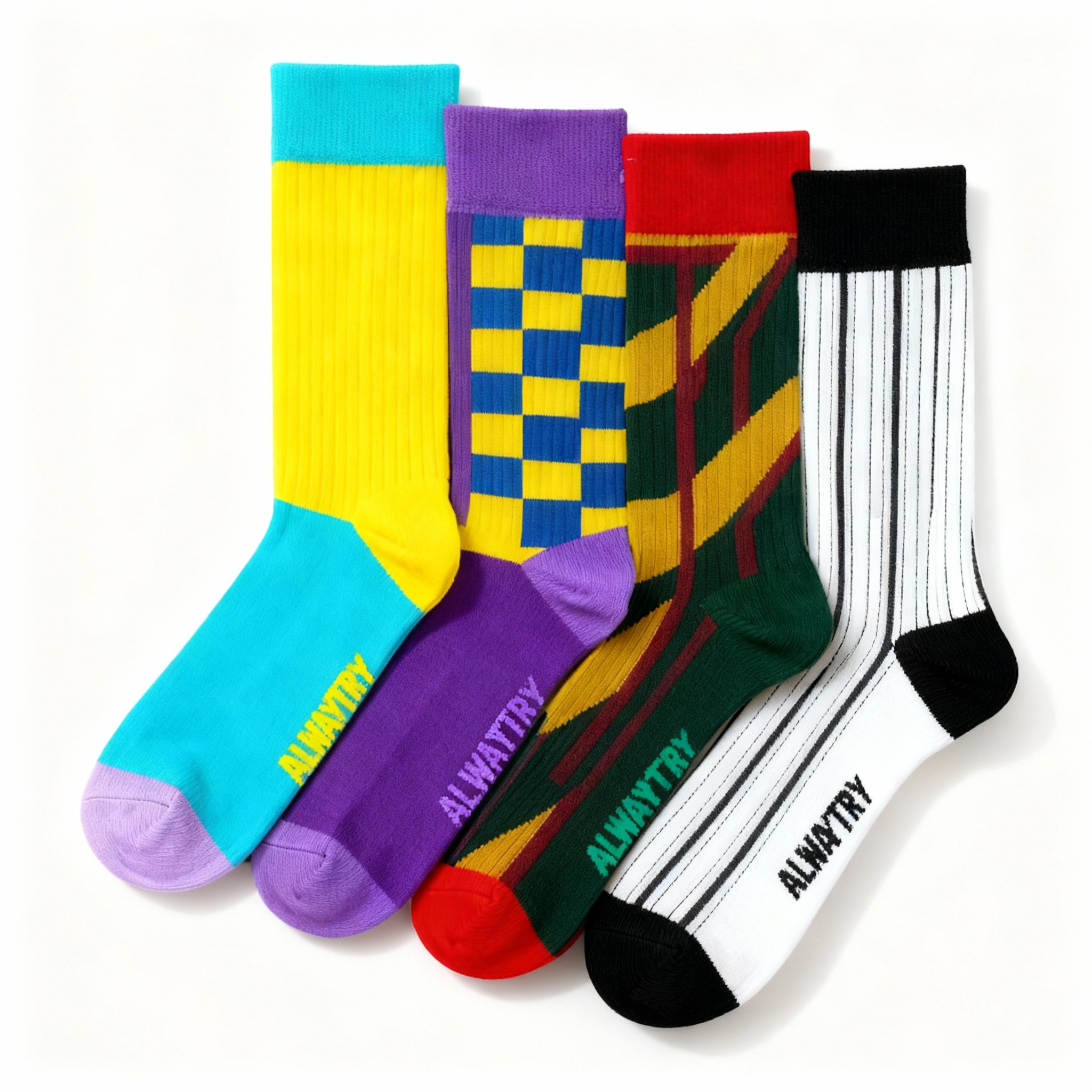 4-Pack Big Dot Socks