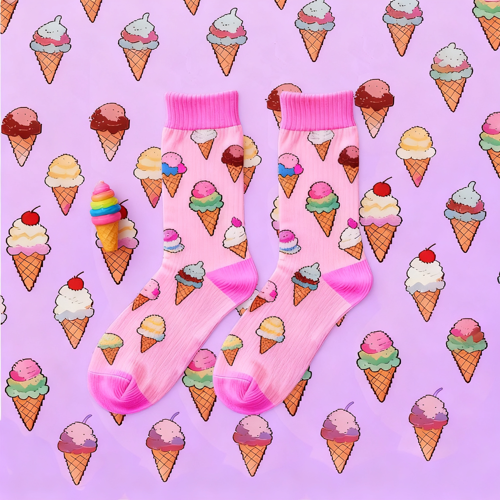 Ice Cream Sock