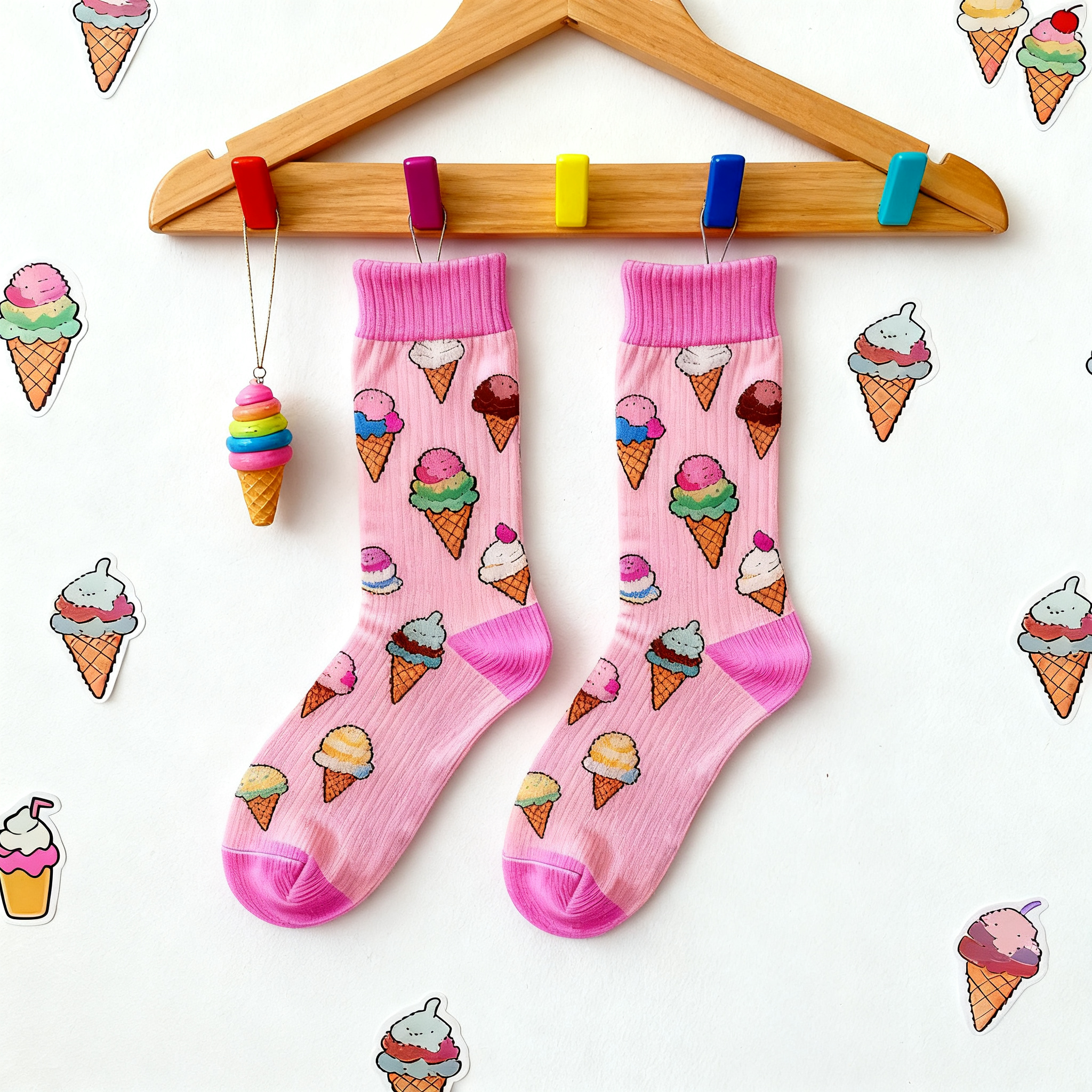 Ice Cream Sock